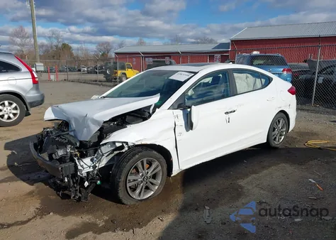 2018 Hyundai Elantra Value Edition z USA, uszkodzony, nr VIN 5NPD84LF8JH345105